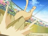 A Pokemon using Dig in the anime (Image via The Pokemon Company)